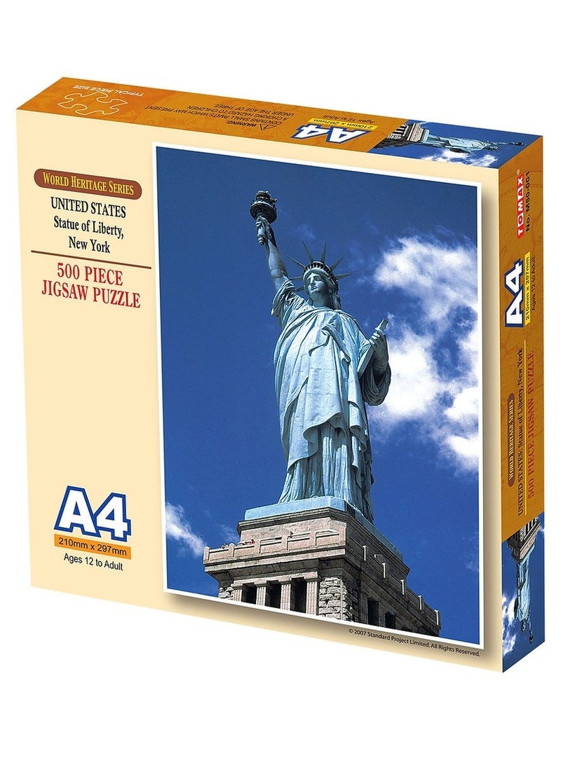 توماكس بازل صغير لتمثال الحرية في الولايات المتحدة الأمريكية نيويورك 500 قطعة - M50-001 - Image 1
