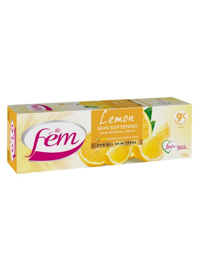 fem Hair Removal Cream With Lemon For Deep Moisturizing 120 Gm - Image 4