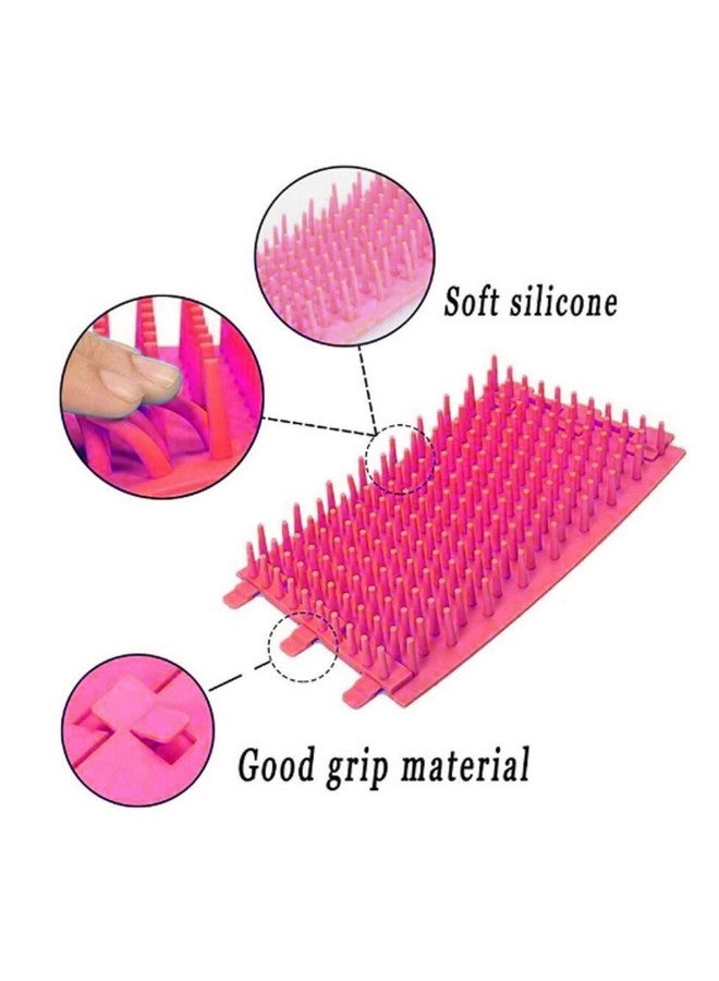 Emily Pets Foot Washing Cup, Pet Paw Cleaner Portable Dog Paw Washer With Soft Silicone Bristles For Quickly Cleaning Pets Muddy Feet (Pink, Small) - Image 2