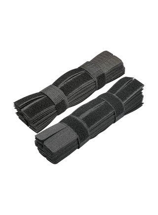 60PCS Reusable Cable Ties, Travel Wire & Cord Straps Organizer, Under Desk Management for Computer/PC/Laptop/TV/Electronics, Black Nylon and 7 Inches in Length - pzsku/Z83346D0F3ABAEE93FE57Z/45/_/1701227299/c1adf7e5-f244-49db-aa6a-133540929e47