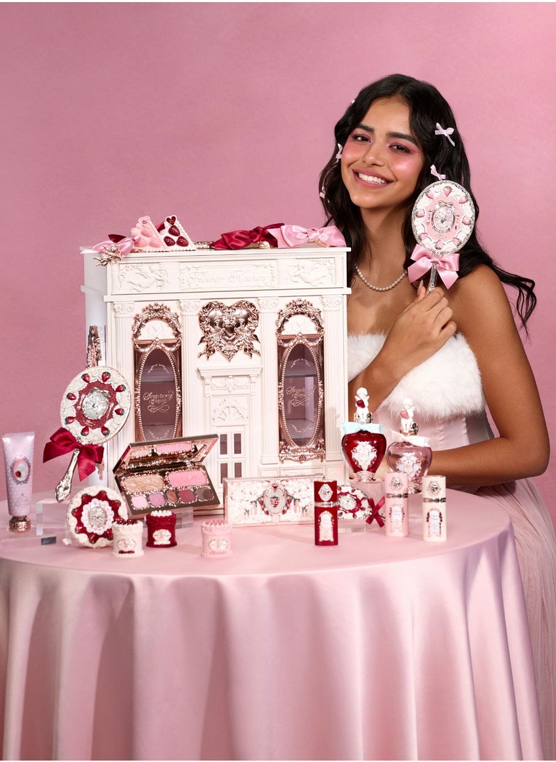 Flower Knows Strawberry Cupid All-In Makeup Gift Set – Thirty-six PCS Luxury Beauty Collection with Lip Cream Blush Eyeshadow Powder Perfume & Accessories – Elegant Vanity Cosmetic GiftBox  - Image 2