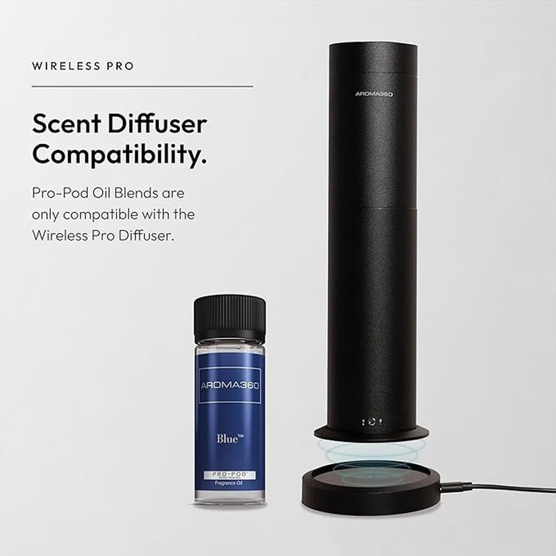 AROMA360 Pro Pod - Fragrance Oil Inspired by Nest Cedar Leaf & Lavender - Scent Includes Amber, Santal, Iris & Oud Wood - Blue, 50mL/1.7 fl oz - Image 5