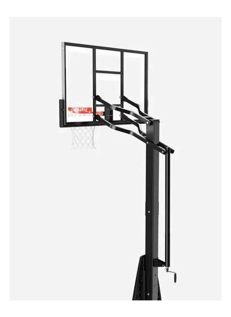 SPALDING - Ultimate Hybrid Portable Basketball Hoop - 54Inch - Image 1