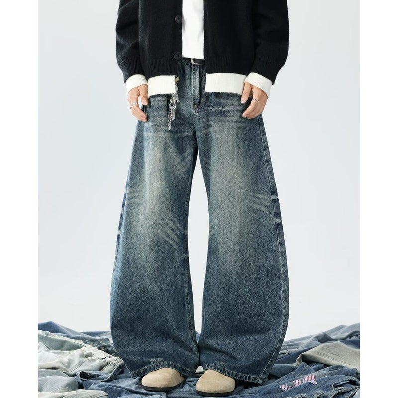 Unisex Casual Daily Denim Jeans - Image 5