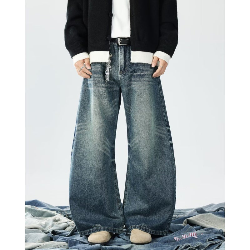 Unisex Casual Daily Denim Jeans - Image 3