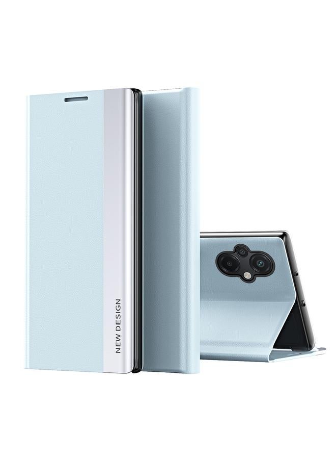 The Bros Case For Xiaomi Poco M5 Side Electroplated Magnetic Leather Phone Case