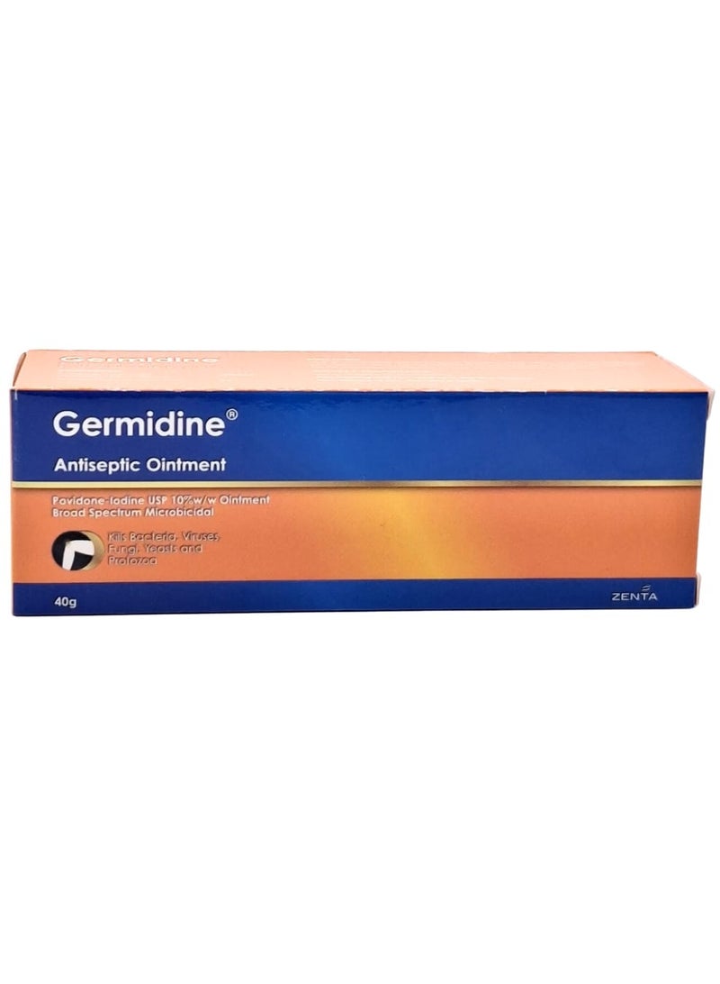 GERMIDINE ANTISEPTIC OINTMENT 40GM