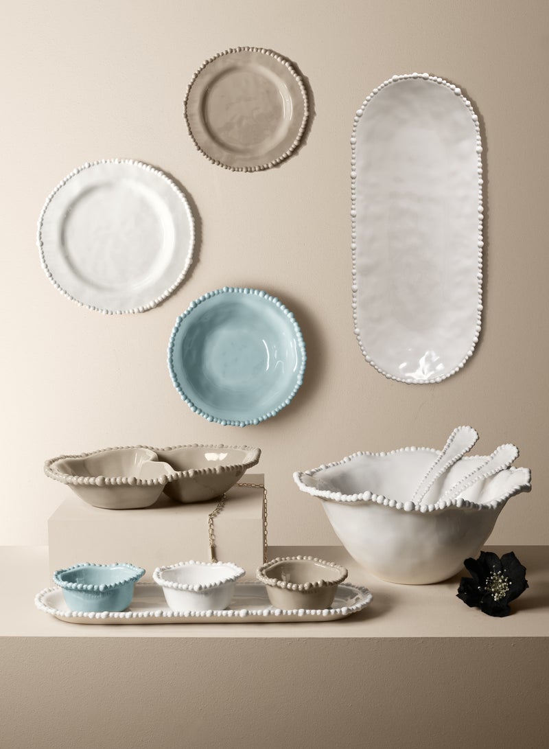 Baci Milano Set 3 Small Bowls - Taupe - Image 1