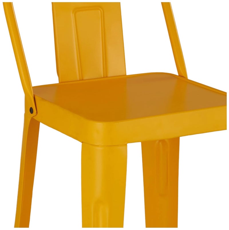 Brand - Solimo Solimo Iron Bar Stool Yellow BR_BS2Yellow - Image 5