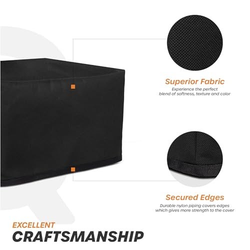Cranique Dust Proof Water-Resistant Wet Grinder Cover for Table Top 2 Litre Ultra Grind+ Gold - Black - Image 5