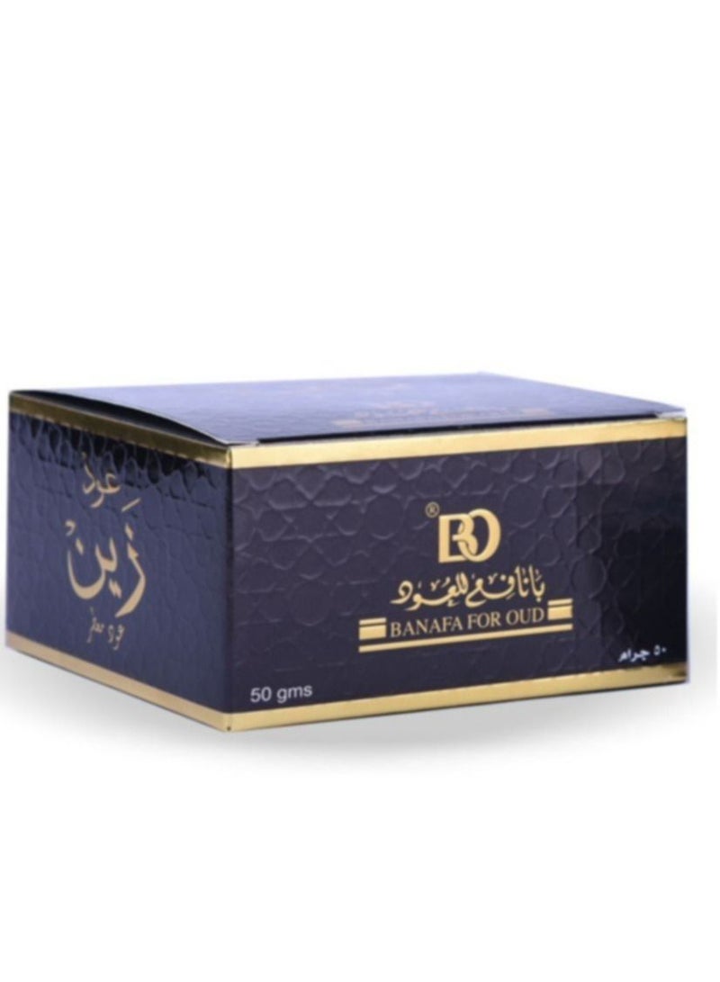 Banafa 6 Pieces Bakhoor Oud Zain 50g - Image 2