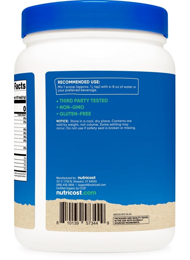 Nutricost Organic Kale Powder 1LB - All Natural, Non-GMO, Gluten Free, Certified USDA Organic Kale - Image 3