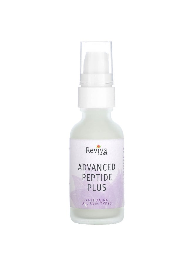 Reviva Labs - Reviva Labs, Advanced Peptide Plus, All Skin Types, 1 fl oz (29.5 ml) - Image 1