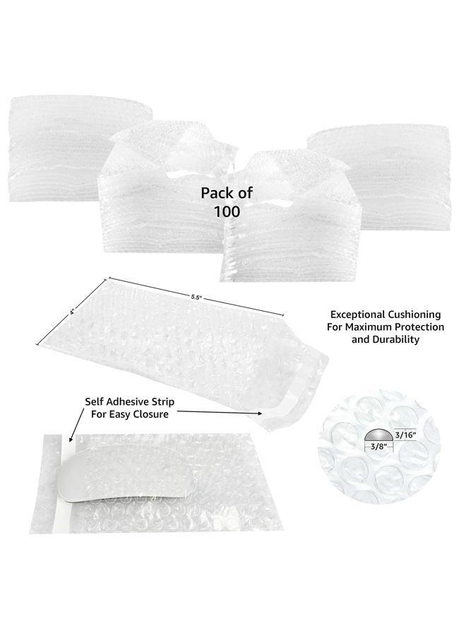 Uboxes Bubble Out Bags For Shipping Protection 4" x 5.5" #1 - Pack of 100 - Image 2