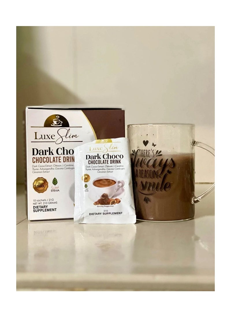 Luxe Slim - Dark Choco Chocolate Drink - Image 1