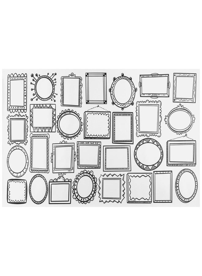 Prang Doodle & Drawing Rolls by Cassie Stephens, White, 58" x 30", 4 Designs (1 per Sheet) - Image 5