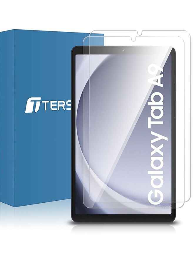 Tersely 2 Pack Screen protector for Samsung Galaxy Tab A9 8.7 inch, Tempered Glass Screen Protector for Galaxy Tablet A9 2023, Anti-Scratch - Image 1