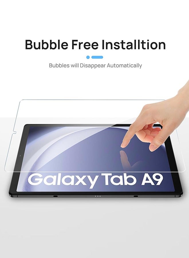 Tersely 2 Pack Screen protector for Samsung Galaxy Tab A9 8.7 inch, Tempered Glass Screen Protector for Galaxy Tablet A9 2023, Anti-Scratch - Image 4