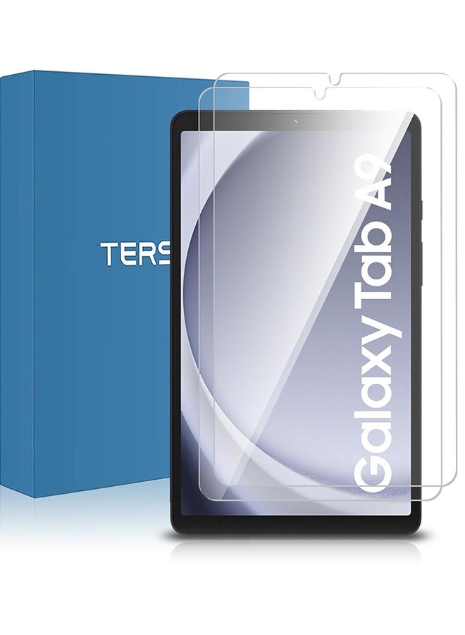 Tersely 2 Pack Screen protector for Samsung Galaxy Tab A9 8.7 inch, Tempered Glass Screen Protector for Galaxy Tablet A9 2023, Anti-Scratch - Image 1