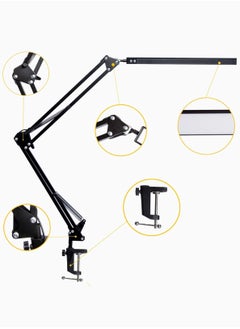 LOOPITYS LED Desk Lamp, Adjustable Swing Arm Lamp with Clamp, Eye-Caring Reading Light, 10 Brightness Levels, 3 Lighting Modes, Memory Function Lamps for Home Office  - Image 5
