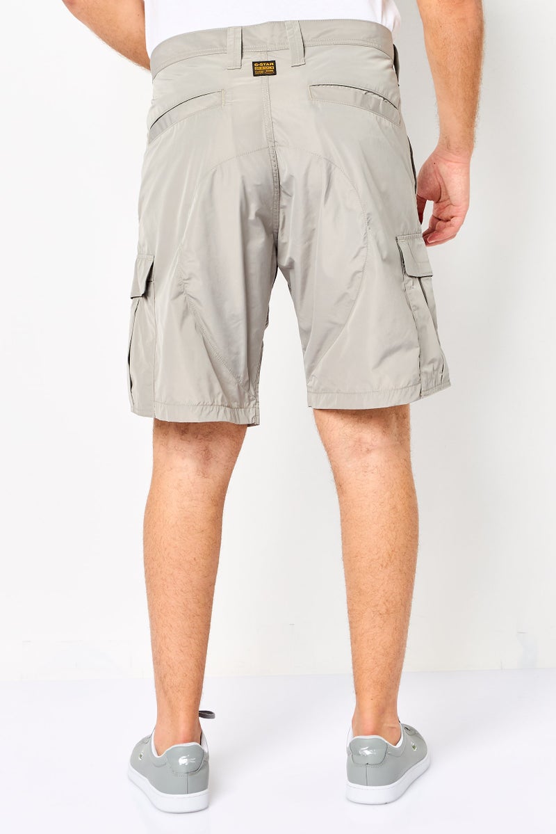 G-Star RAW شورتات كارجو عادية للرجال، رمادي - Image 3
