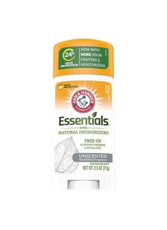Arm & Hammer Deodorant 2.5 Ounce Essentials Unscented (73ml) (3 Pack)  - Image 2