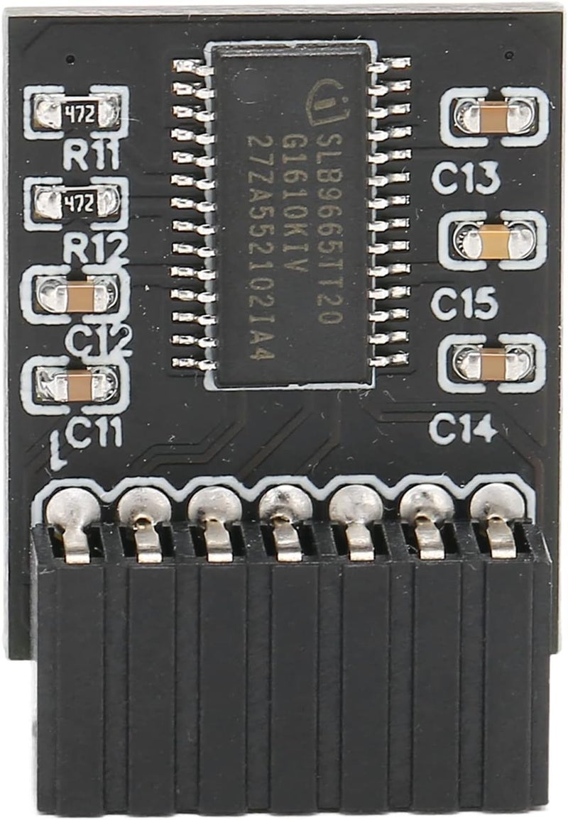 Yosoo Health Gear TPM 2.0 Module,Encryption Security Compatible LPC 14pin Interface Remote Card Encryption Security Board Accessory 11 Upgrade - Image 5