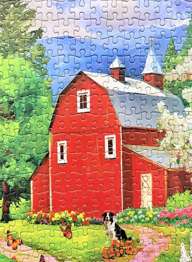 Mulic 500 Piece Jigsaw Puzzles for Adults - Farm Scenery - Image 3