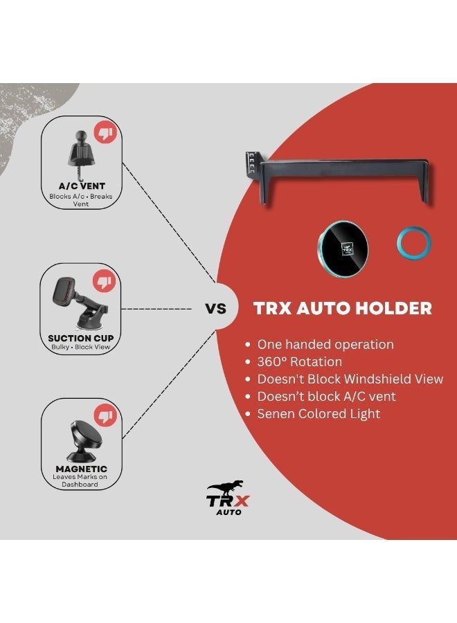 TRX AUTO Magnetic Wireless Charging Phone Holder for Leopard 5 /Denza B5 (2022–2026) | Strong Magnet Car Mount with Fast Qi Charging | OEM Dashboard Fit (Only 15.6 inch Screen) - Image 2