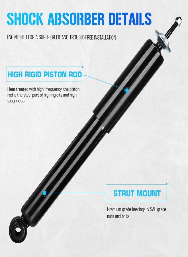ILONPA Rear Left & Right Side Struts Shock Absorbers for 2004-2012 Chevy Malibu 2.4L, 2005-2010 Pontiac G6 3.5L -5778 349008 (Set of 2) - Image 3