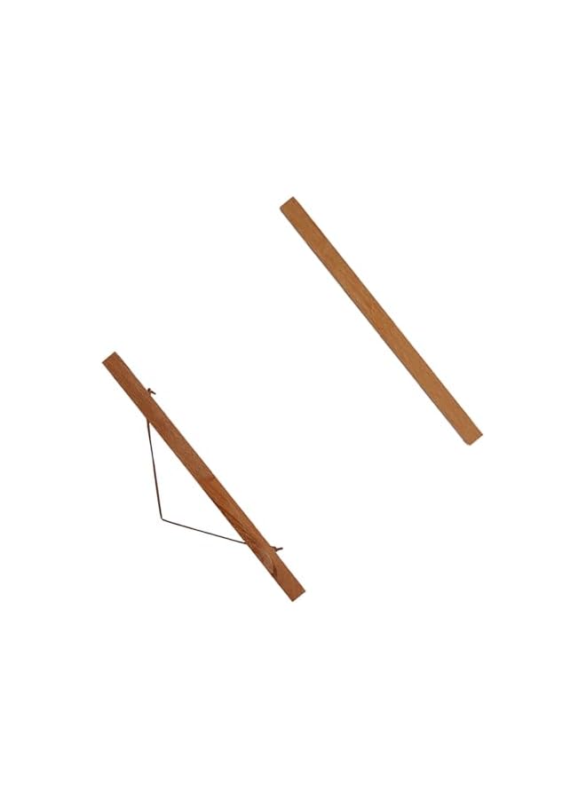 The Bros 4 Wooden Strips Modern Magnetic Poster Hanger, Poster Hangers Sawdust Photo Frame DIY Custom Poster Scroll Prints Artwork Hanger Teak Wood (50cm), The Bros1n0m68z52c-04 - Image 5