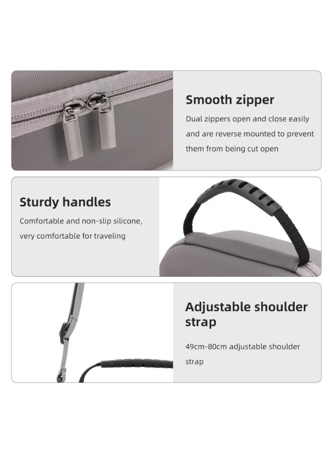 SYOSI Neo Case, Case For DJI NEO, DJI NEO Case Portable PU Storage Bag For DJI Neo Fly More Combo, Waterproof DJI Neo Drone Case Shoulder Bag For DJI Neo Drone And Batteries Accessories  - Image 5