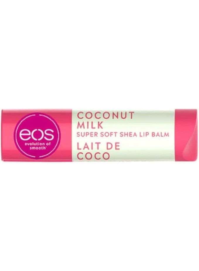 EOS Evolution of Smooth Super Soft Shea Lip Balm Coconut Milk - Image 1