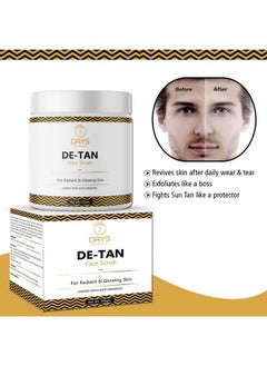 7 Days Detan Face Scrub With Walnut Granules 100G Dermatologically Tested For Tan Removal & Even Skin Tone For All Skin Types Prevent Dark Spots Without Bleach No Sulphates No Parabens  - Image 3