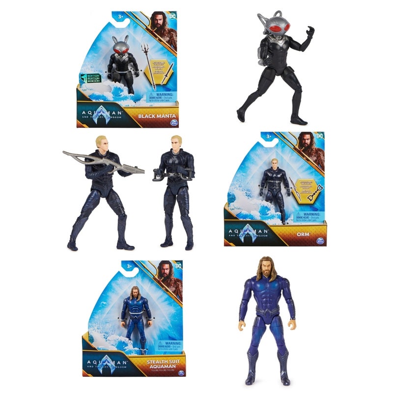 Spin Master - DC Stealth Suit Heroes With Accessories 3 Models (One Only will Sent) - 6065654 - Image 1