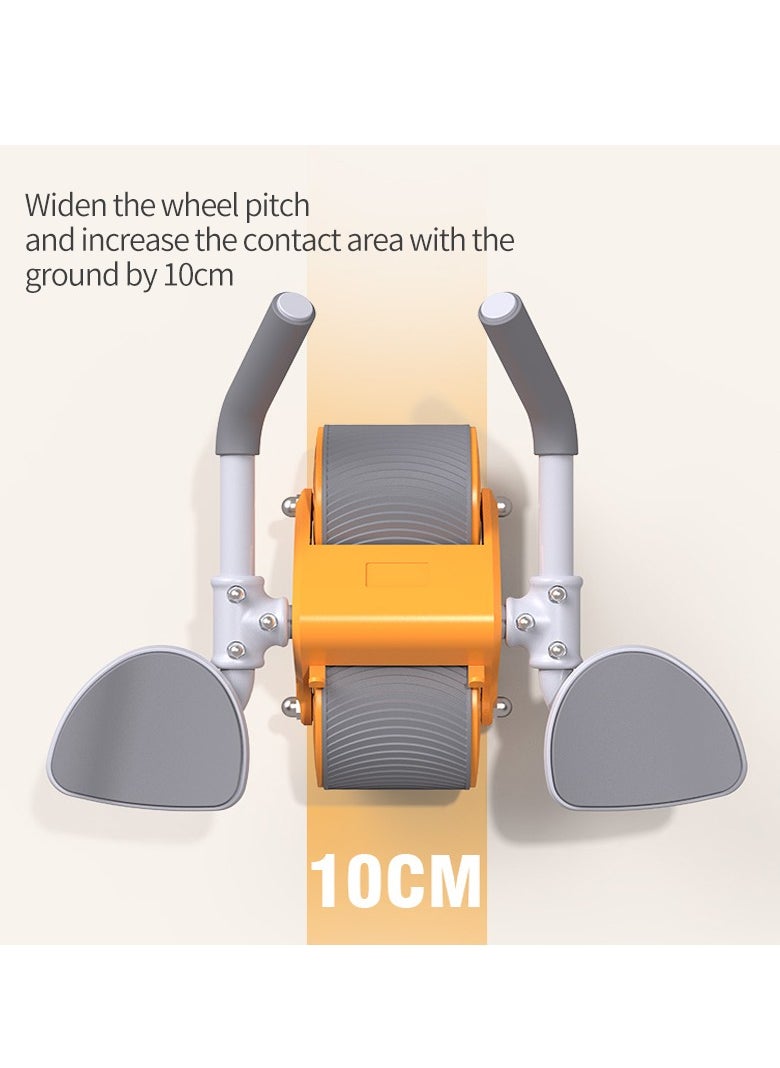 GULFLINK Gym Fitness Exercises Ab Wheel Roller Abdominal Wheel Roller Grey  - Image 5