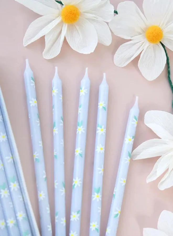 Meri Meri Tapered Daisy Candles