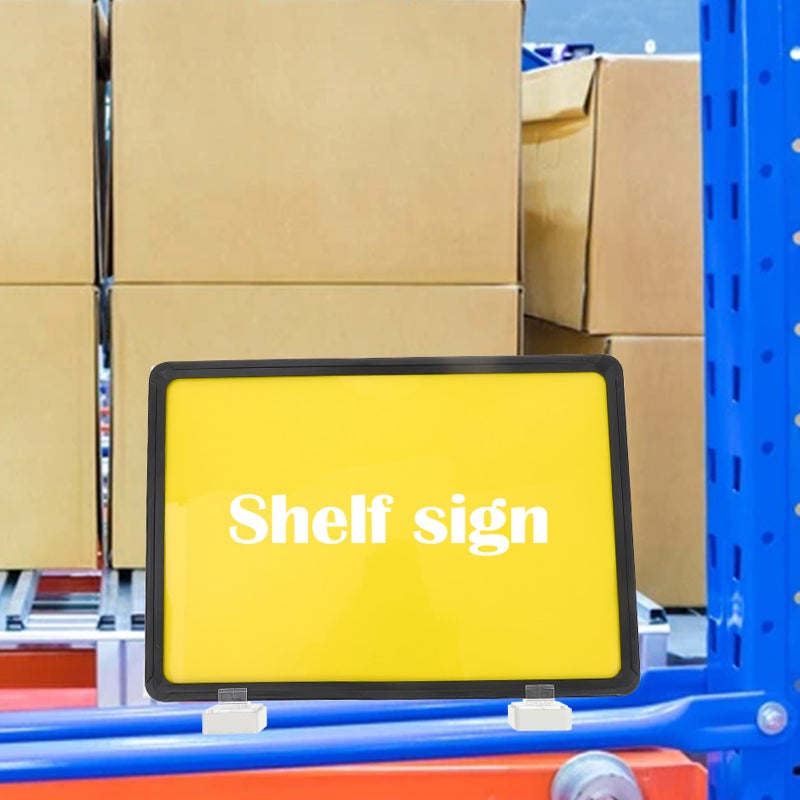 2Pcs Magnetic Price Boards Retail Store Price Label Holders Merchandise Sign Holders - Image 4