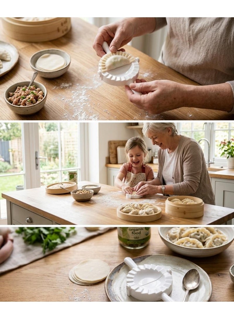 LY DUMPLING MOULD 10CM WHITE - Image 2