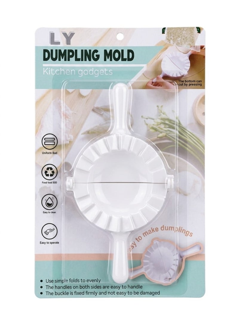 LY DUMPLING MOULD 10CM WHITE - Image 1