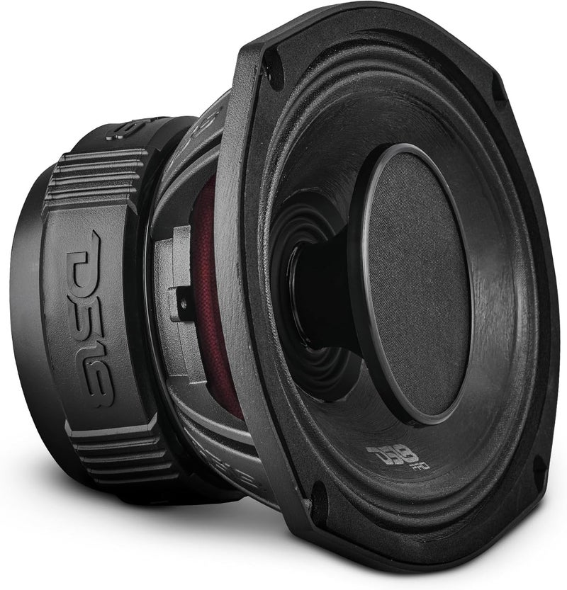 DS18 PRO-HY69.4B 6x9 Water Resistant Hybrid Mid-Range Loudspeaker with 1" Driver 250W Max Power 4-Ohm - Image 1