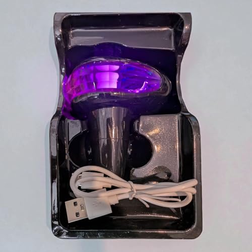 YOURKARTS.COM YOURKARTS Gear Gear Knob LED with Logo Crown King Universal fit | Illuminated Gear Handle for Manual Automatic Cars | Premium Acrylic Build with Light-Up Feature for Stylish Night Driving (Crown) - Image 5