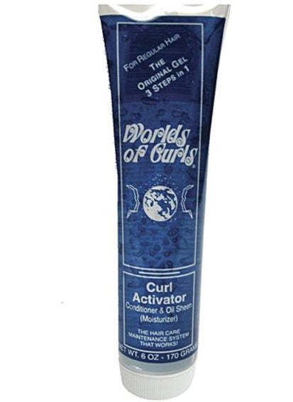 Worlds Of Curls World Of Curls Curl Activator Conditioner  Oil Sheen for Regular Hair 6 Oz 
