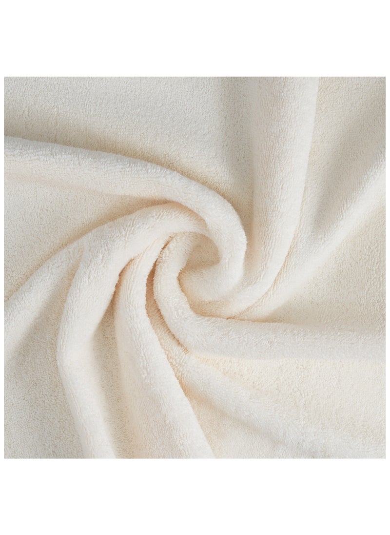 Aten Homeware - ATEN Homeware Supreme Egyptian Cotton Bath Towel Set – 4 Piece Set with 2 Large Bath Towels & 2 Hand Towels, Ultra Soft, Highly Absorbent, OEKO-TEX Certified, Made in Egypt - (Colour: Cream) - 4 PIECES - Image 1
