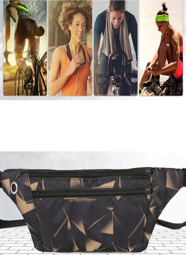 Eckek - Anti Theft Outdoor Close Fitting Sports Waist Pack Women Men Camping Running Chest Bags - Image 1