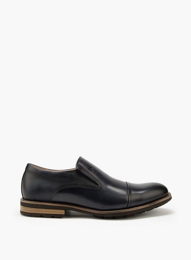 DUCHINI Men's Textured Loafers - Image 3