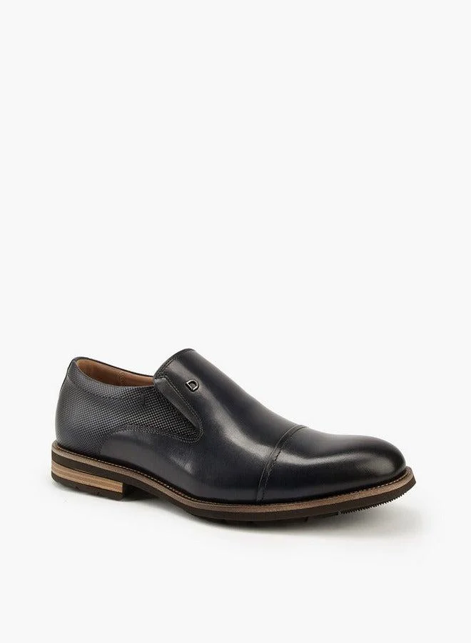 DUCHINI Men's Textured Loafers