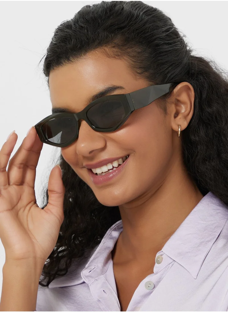 ELLA Angular polygon shaped Sunglasses