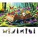 MINIWAN Vibrant Flowers Book 500 Piece Jigsaw Puzzle for Adults Magical Forest Scene Enchanted Garden Butterflies Funny Colorful Challenging 500Piece Puzzle for Family Game Night23x15 - Image 2
