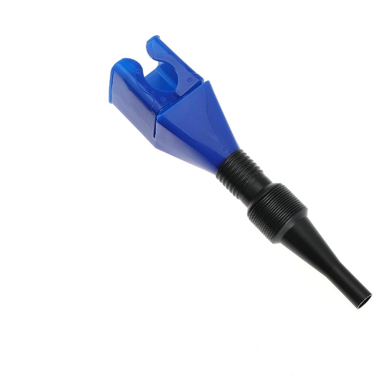 ZUGAD Flexible Draining Tool Snap FunnelFlexible Draining Oil Snap Plastic FunnelSpillFreeUniversal HandFreefor Automotive Oil and Household Uses 1pc Multi - Image 1